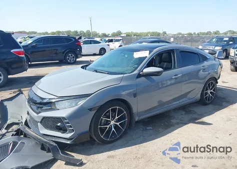 2017 Honda Civic Ex from USA, damaged, VIN 19XFC2F72HE019802